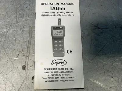 Used SUPCO IAQ55 Gas Analyzers / Detectors Ohio US | HGR 24 #1314264