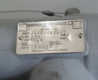 NEW Anderson Greenwood 9560792