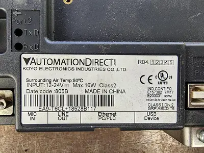 USED AUTOMATION DIRECT EA9-T6CL
