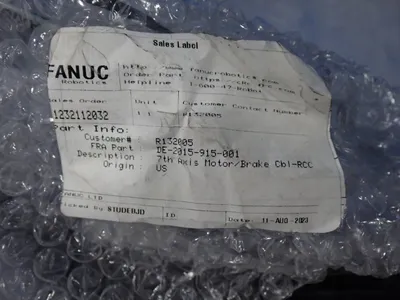 Used 2023 FANUC DE2015915001 Cable & Wire Ohio US | HGR 24 #1006388