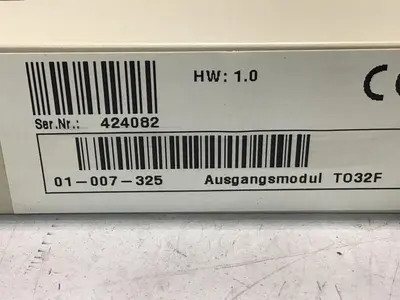 USED SIGMATEK TO32F 01-007-325