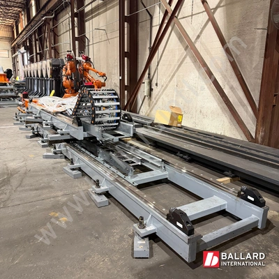 FANUC RTU Gen VI 7th Axis Robot Linear Rail w/ Riser – Heavy Duty – 9 Meter