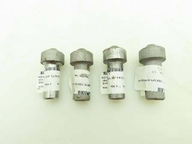 Viscon 44 Peener Piston 1/2"Lenght 5/8" Radius Lot Of 4