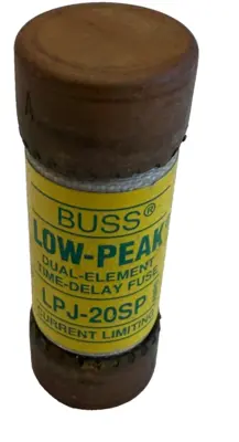 NEW 10 BUSSMANN LPJ-20SP FUSES LPJ20SP