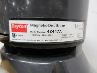 Used DAYTON 6Z400A / 4Z447A Motors (misc) Minnesota US | Machinesused.com #1281221