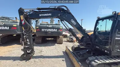 Used 2025 HYUNDAI HX85A Crawler Excavators Texas US | National Equipment Dealers #1422232