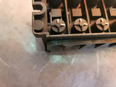 Panel Mount Barrier Terminal Block 2-Row 8-Position 75A