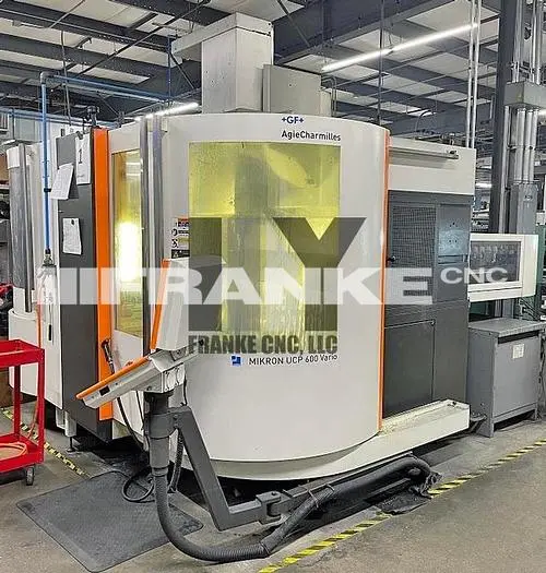 Used 2011 MIKRON MILL UCP 600 VARIO Vertical Machining Centers (5-Axis or More) | FRANKE CNC, LLC #1382384
