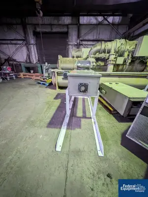 USED Mazzoni Mazzoni Two Stage Single Screw Vacuum Plodder, Model Duplex M350