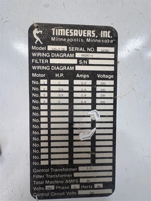 Used TIMESAVERS "143-2 OB" Orbital Finish Sanders Texas US | MachineryMax #1320487