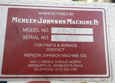 MEREEN-JOHNSON 431-DC, 31” GANG RIPSAW