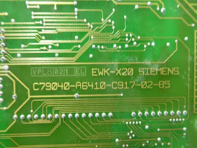 Siemens C79040-A6410-C917-02-86 Counter Display Board EWK-X20 Used