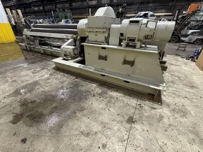 10' X 1/2" WEBB MODEL #9L-1210 3 ROLL INITIAL PINCH PLATE ROLL