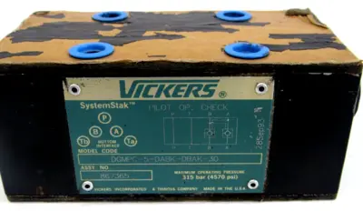 NEW VICKERS DGMPC-5-DABK-DBAK-30J CHECK VALVE DGMPC5DABKDBAK30J