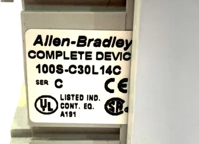 AB 100S-C30L14C SAFETY CONTACTOR SER C 100SC30L14C NEW SURPLUS