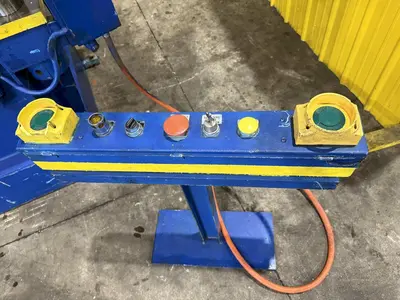 75 TON DAKE MODEL #18-558 HYDRAULIC 4-POST PRESS,  23" STROKE: YOBRO #24094