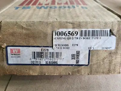 NEW TB WOOD'S E278