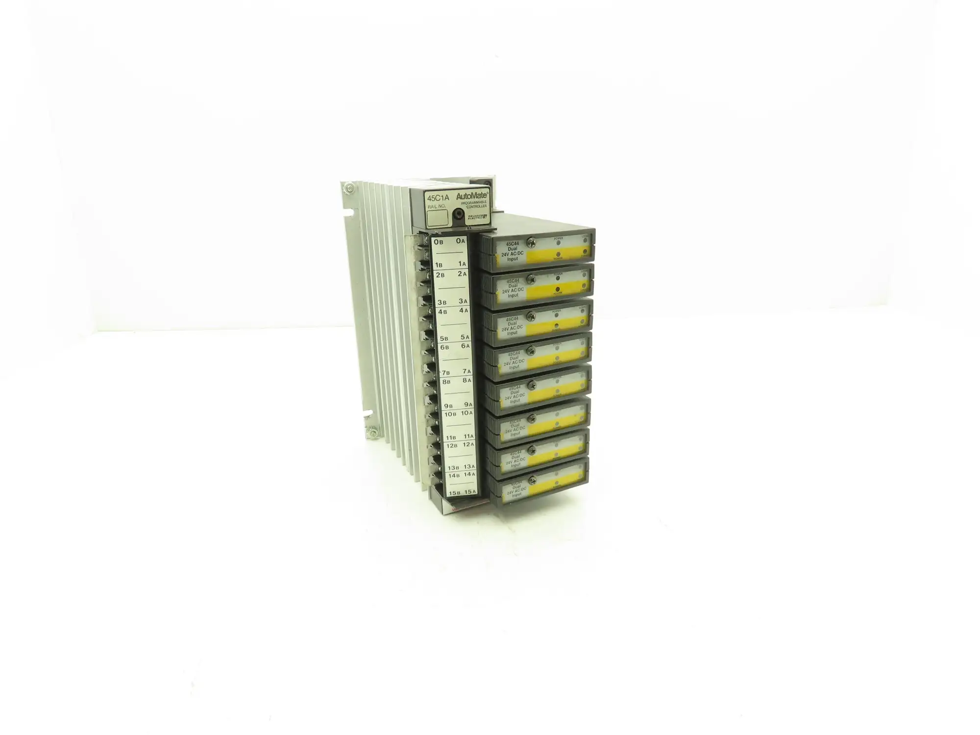 Reliance Electric 45C1A AutoMate Programmable Controller W/8 Dual 24V Inputs