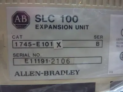NEW ALLEN BRADLEY 1745-E101X SER B