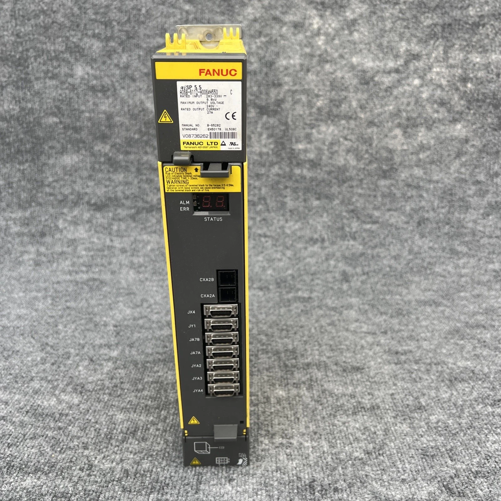 Used Fanuc A06B-6112-H006#H550 Misc Industrial Equipment California US | Davliegogo LLC #1729852