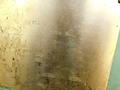 Sharples DS-706 Super-D-Canter centrifuge, 316SS.