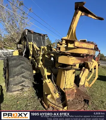 Used 1995 HYDRO-AX 611EX Feller Bunchers North Carolina US | Proxy Equipment #1379585
