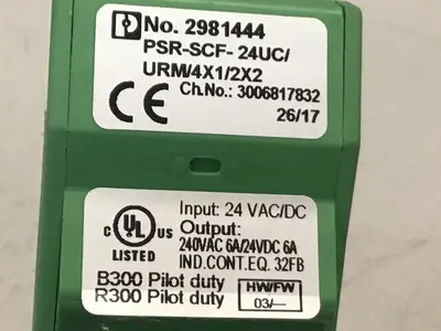 USED PHOENIX CONTACT PSR-SCF-24UC/URM/4X1/2X2