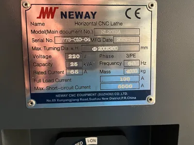 2013 NEWAY NL201HA Turning Centers | Rock Solid Tools (4)