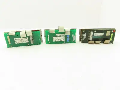 PressTech Controls 7602-9970-00D 7602-996D Control Display Panel Lot of 3