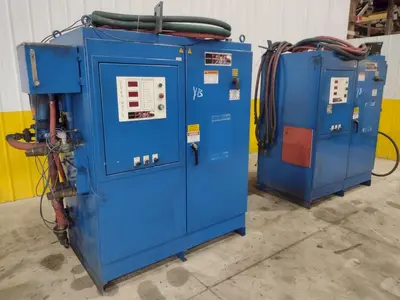 75 kW & 200 kW HEATING INDUCTION SERVICES (NEW 2013) AUTOMATIC BILLET INDUCTION HEATING SYSTEM: STOCK #20203