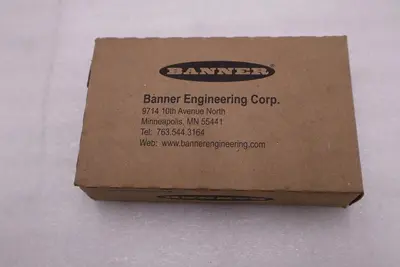 BANNER ENGINEERING Q60BB6AF2000Q 63001 10-30VDC - STOCK K763CC