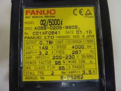 USED FANUC A06B-0205-B605