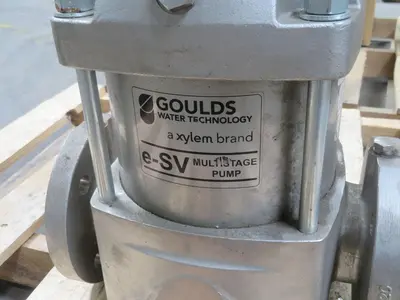 Used GOULD 33SV21NC30 MESV2.5X2.5X5.3-2P-BP Centrifugal Pumps Texas US | Aucto #1308578