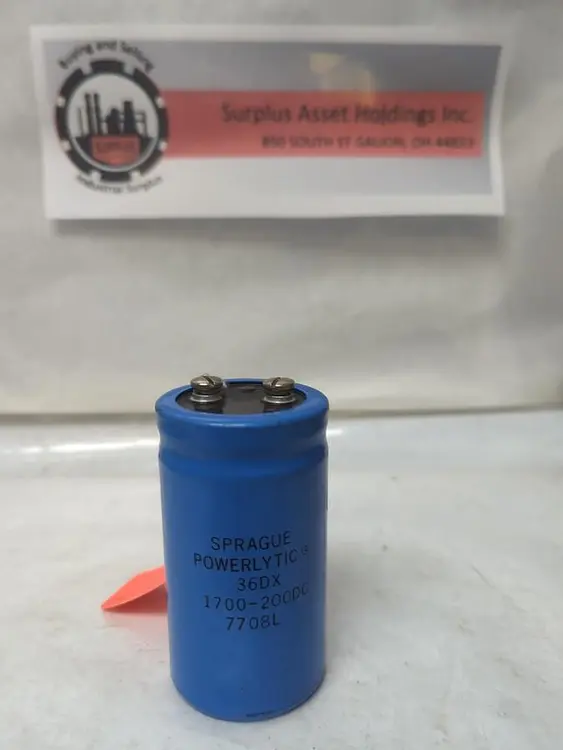 Used SPRAGUE 36DX Miscellaneous Equipment (Electrical & Power) | Surplus Asset Holdings #1194206