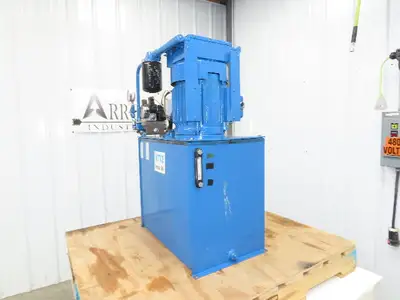 Clarke Hydraulic Power Unit 30Gal 4.2gpm 3000psi Marzocchi Gear Pump 3Hp 3PH