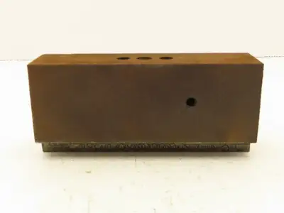 Press Brake Die Blank 7-1/8" Long 1-7/8" Wide 2-5/8" High 1/2" Tang