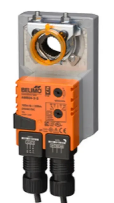 Belimo AMB24-3-S Damper Actuator, 180 in-lb 20 Nm, Non Fail-Safe Floating Point, [New]