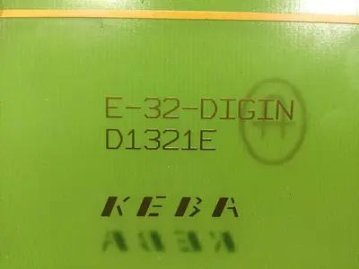 USED KEBA E-32-DIGIN D1321E