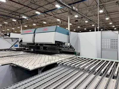 Used 2022 SALVAGNINI P4 AUTOMATIC PANEL BENDER Panel Benders Illinois US | Machine Factory Outlet #1424549