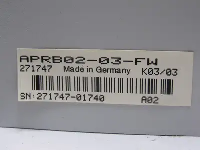 Indramat APRB 02-03-FW MT-CNC Sercos Interface Controller Module