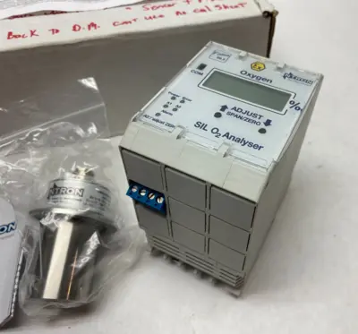 NEW NTRON GAS MEASUREMENT SILO2 OXYGEN ANALYSER & SENSOR SILO2 MODEL 109