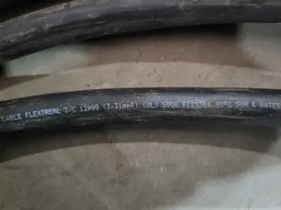 SOOW Power Cord 12 AWG 3 Conductor 600V