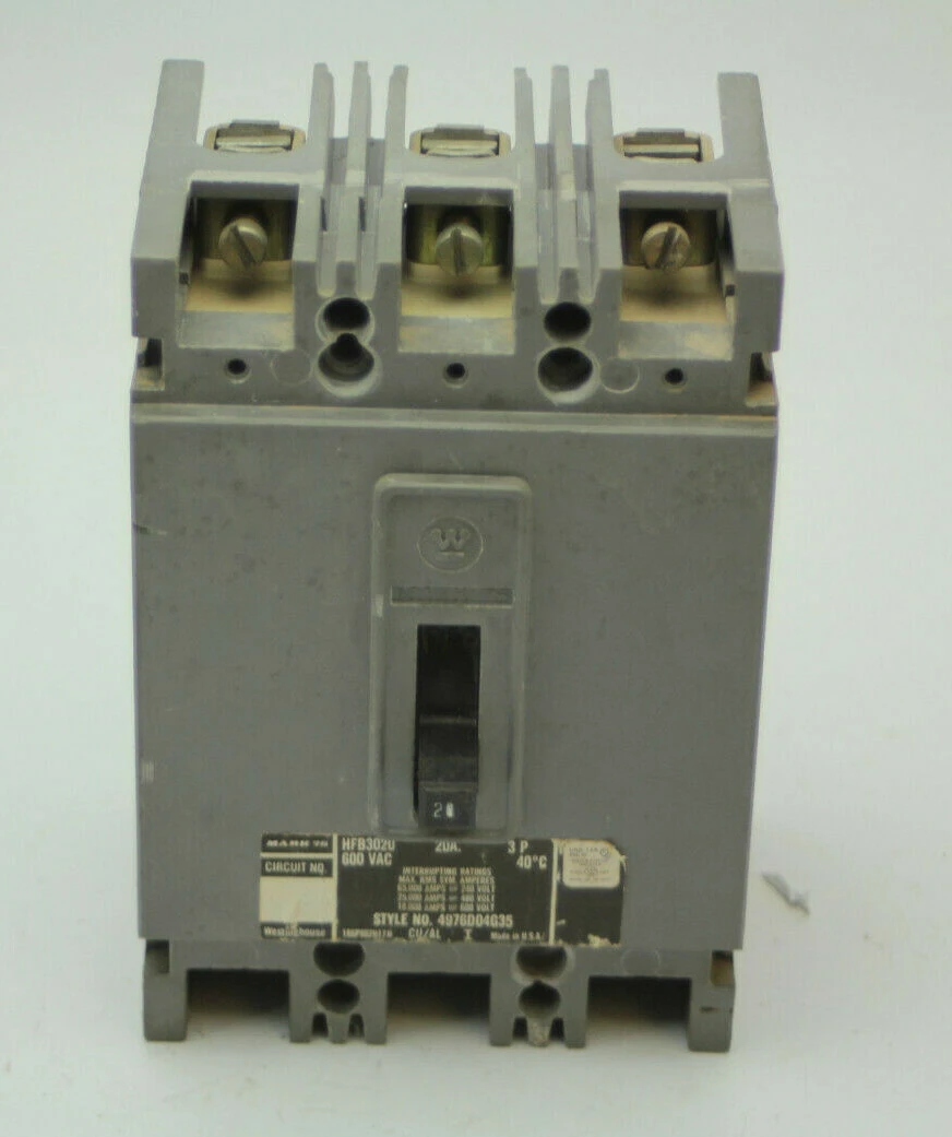 Used Westinghouse HFB3020 Circuit Breakers California US | Davliegogo LLC #1705242