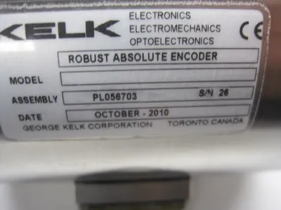 NEW KELK ELECTRONICS PL056703 ROBUST ABSOLUTE ENCODER