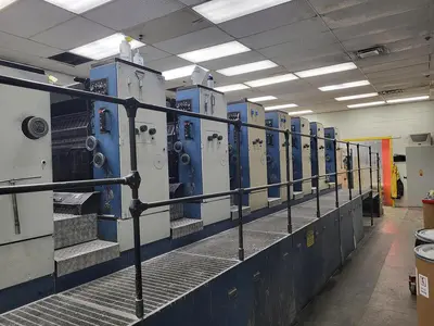 1997 KBA104  Press 6/1 Perfector + Coater