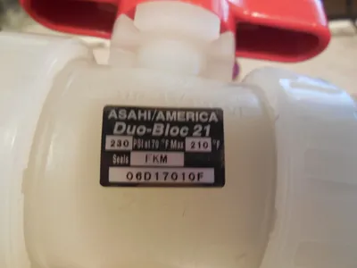 NEW ASAHI AMERICA DUO-BLOCK 21 BALL VALVE 06D17010F