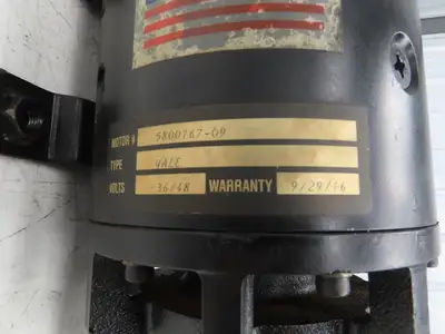 Yale 5800167-09 Forklift Hydraulic Traction Pump Motor 36V Off ESC030FAN36TE094
