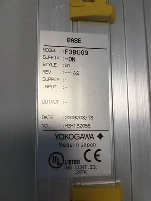 USED YOKOGAWA F3BU09-0N