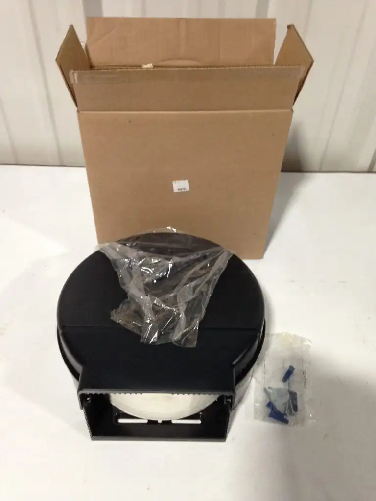407903 Wall-Mounted 9″ Single Roll Toilet Paper Dispenser -NIB