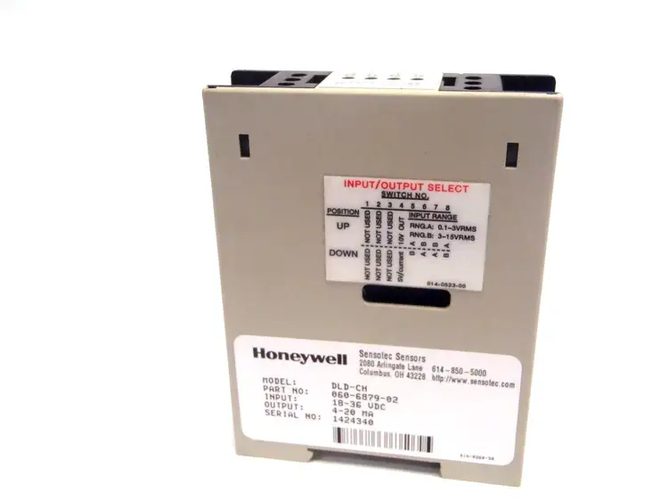 Used HONEYWELL DIN RAIL AC DISPLACEMENT INLINE AMPLIFIER 4-20MA Misc Industrial Equipment | Maverick Industrial Sales #1103340
